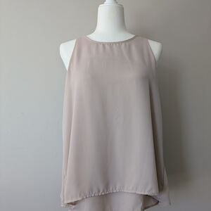 Zac & Rachel Soft Dusty Pink Sleeveless Blouse